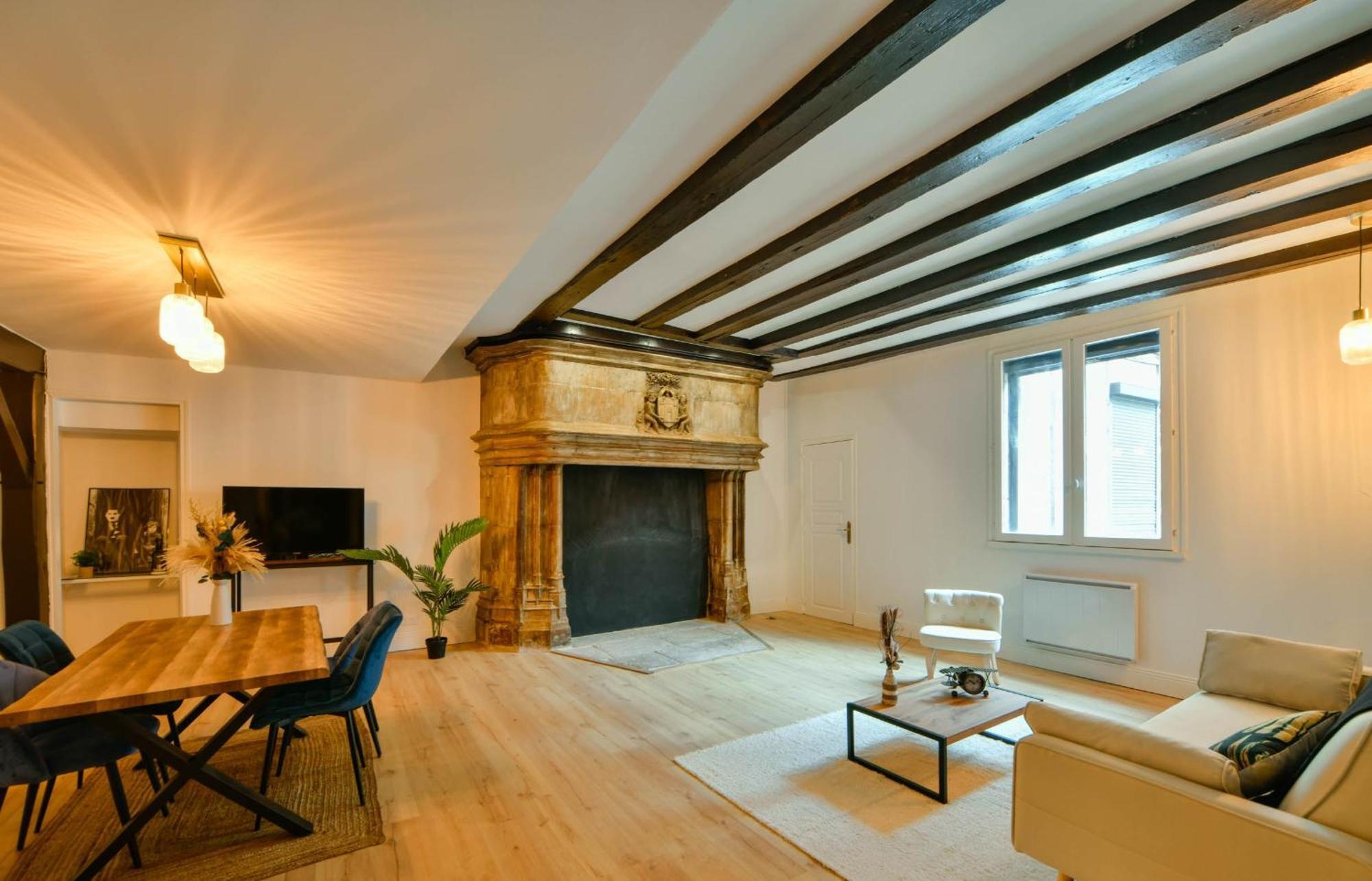 La Dame Blanche - Appartement Hypercentre Historique Bourges Exteriér fotografie